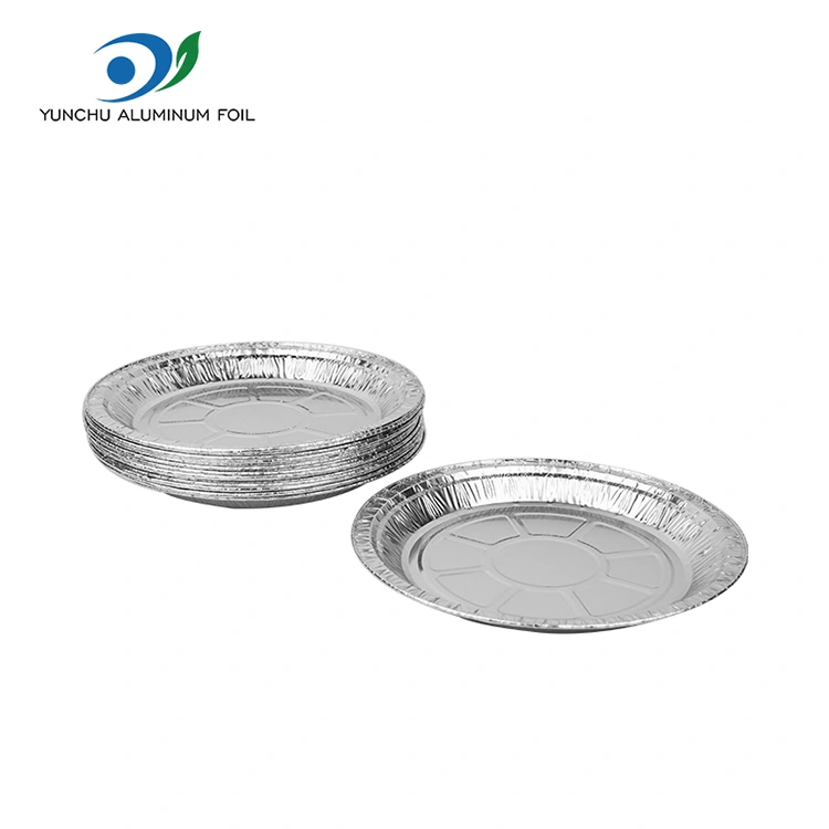 Округли ваздушни фриер Пизза Силвер Алуминијумске фолије Округли ваздушни фриер Пизза Силвер Алуминијумске фолије