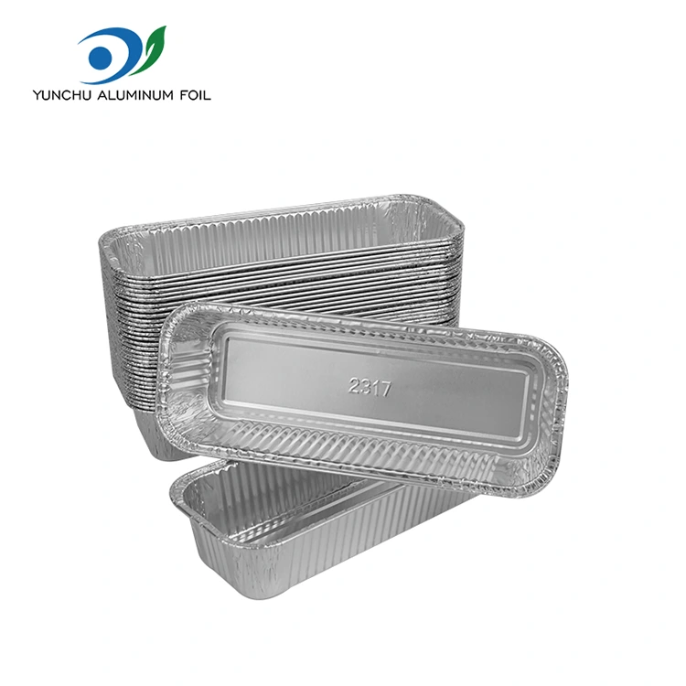 Правоугаоне багуетте Силвер Алуминијумске фолије Правоугаоне багуетте Силвер Алуминијумске фолије