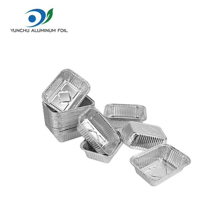 Аир Фриер Печење Сребрне контејнере од алуминијумске фолије