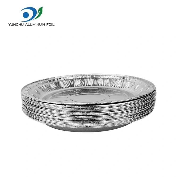 Округли ваздушни фриер Пизза Силвер Алуминијумске фолије