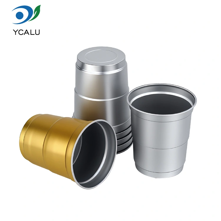 Алуминијумска шоља за хладно пиће од 9 оз за једнократну употребу