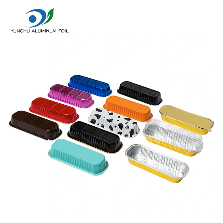Правокутни колач за печење Смоотхвалл контејнери за алуминијумске фолије
