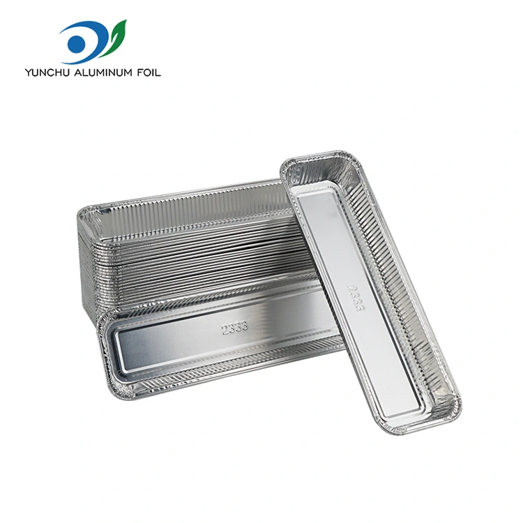 Правокутни хлебни ваздух Фриер Силвер Алуминијумске фолије Правокутни хлебни ваздух Фриер Силвер Алуминијумске фолије