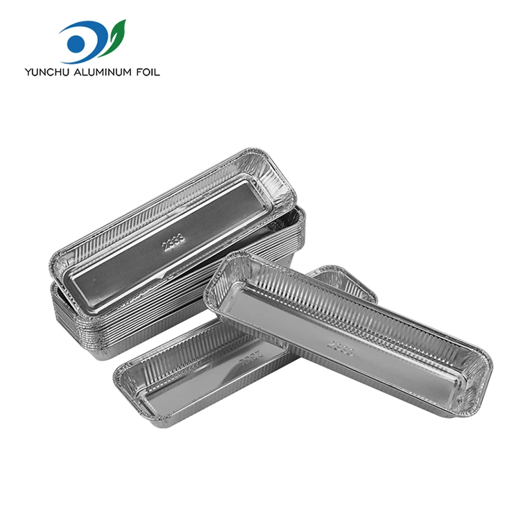 Правокутни хлебни ваздух Фриер Силвер Алуминијумске фолије