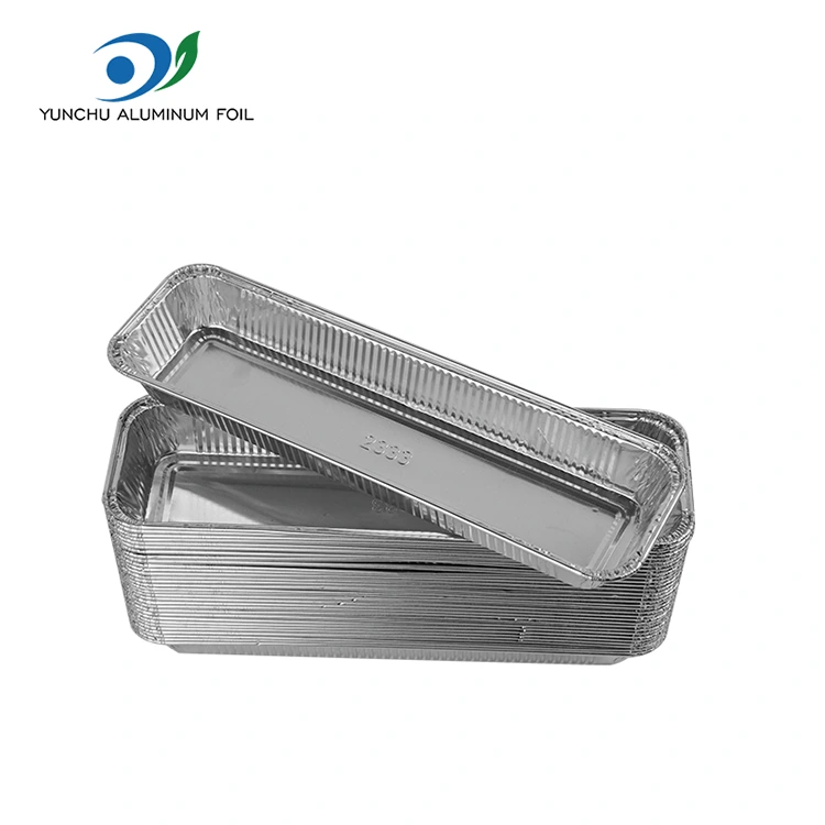 Правокутни хлебни ваздух Фриер Силвер Алуминијумске фолије