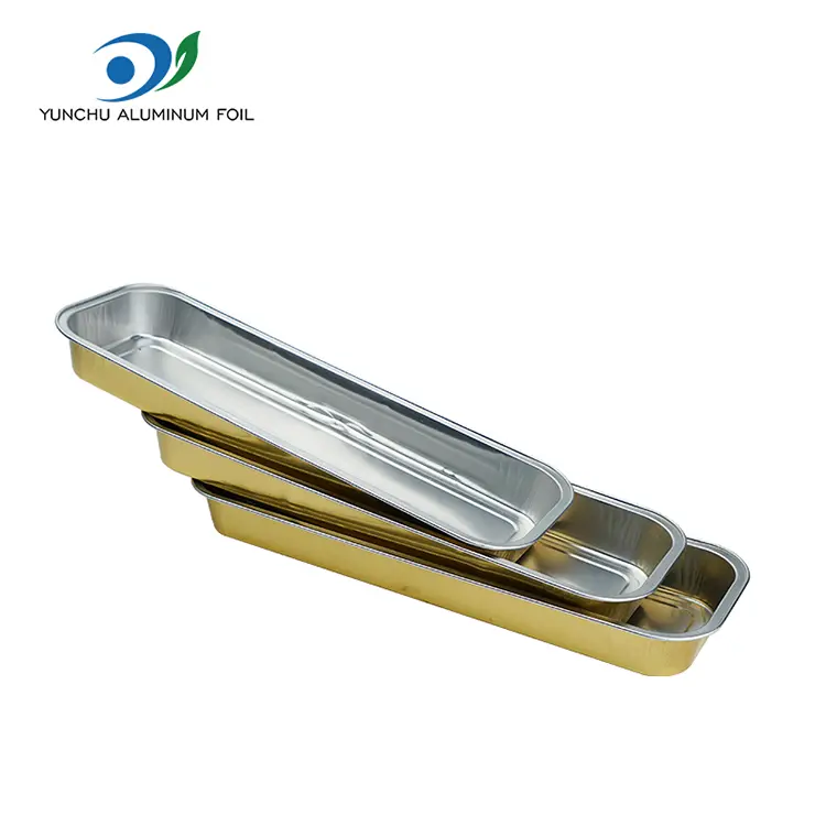 Правокутни хлеб Смоотхвалл контејнери за алуминијумске фолије